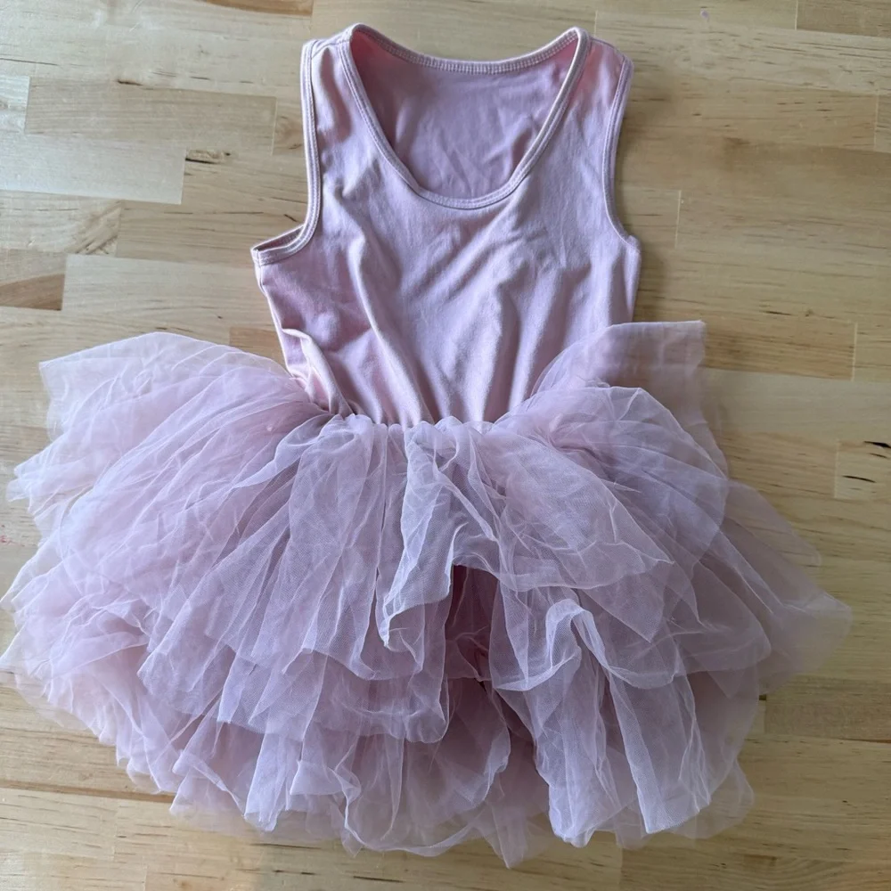🔆 Bundle items 6 for $30 Blush Pink Girl's Dance Leotard/Tutu